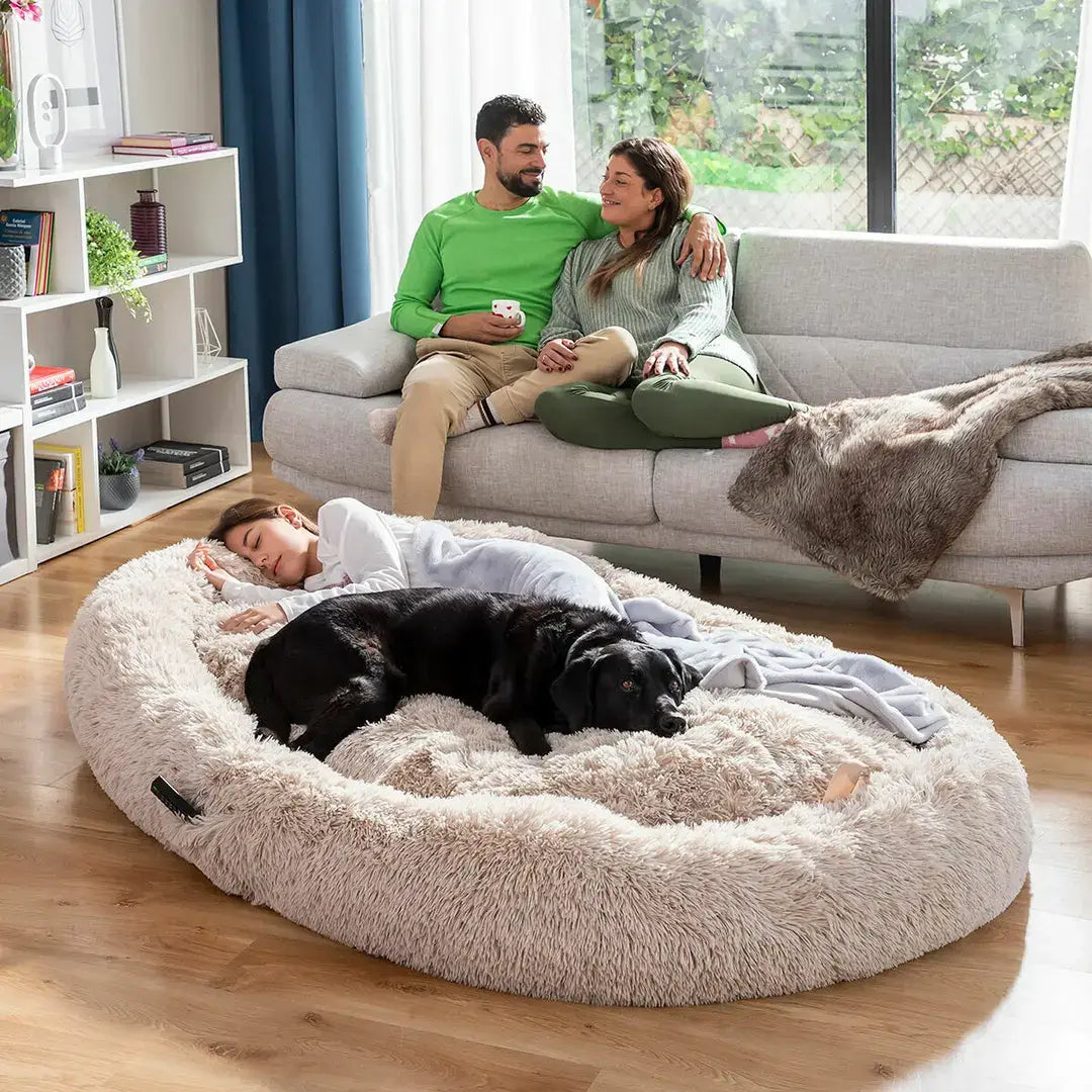 warm cosy Human Dog Bed XXL