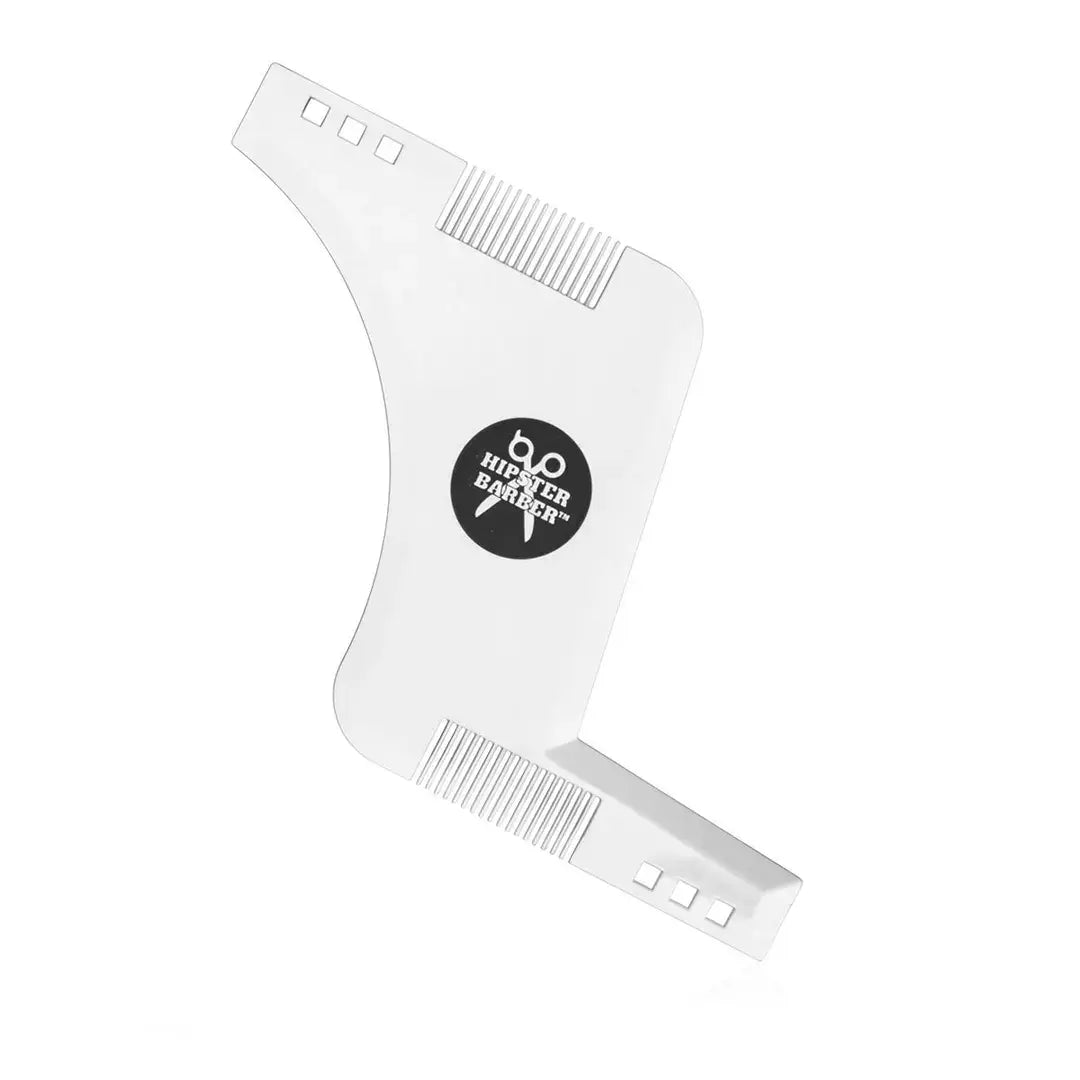 Hipster Barber Beard Template – Perfect Symmetrical Shaving