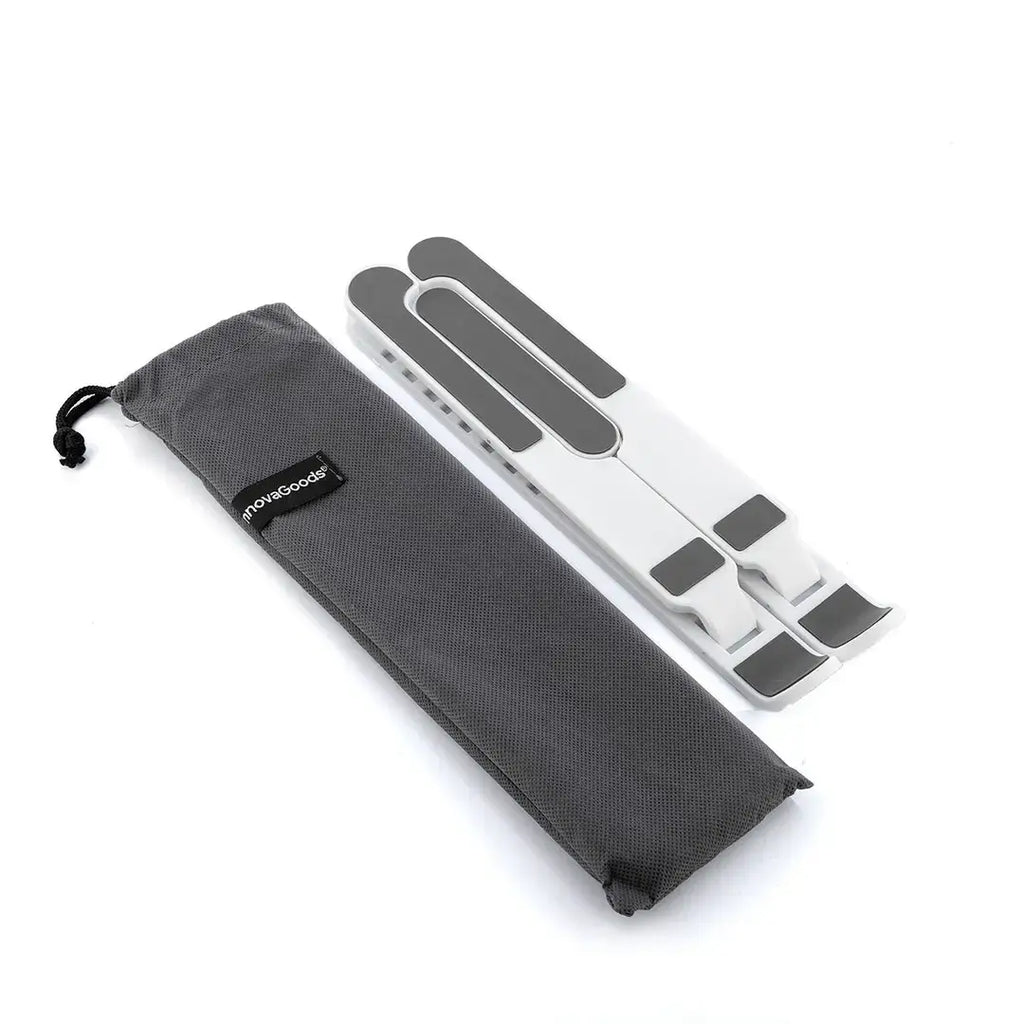 Folding Adjustable Laptop Stand – Multi-Position Ergonomic Support with Carry Bag