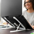 Folding Adjustable Laptop Stand – Multi-Position Ergonomic Support with Carry Bag