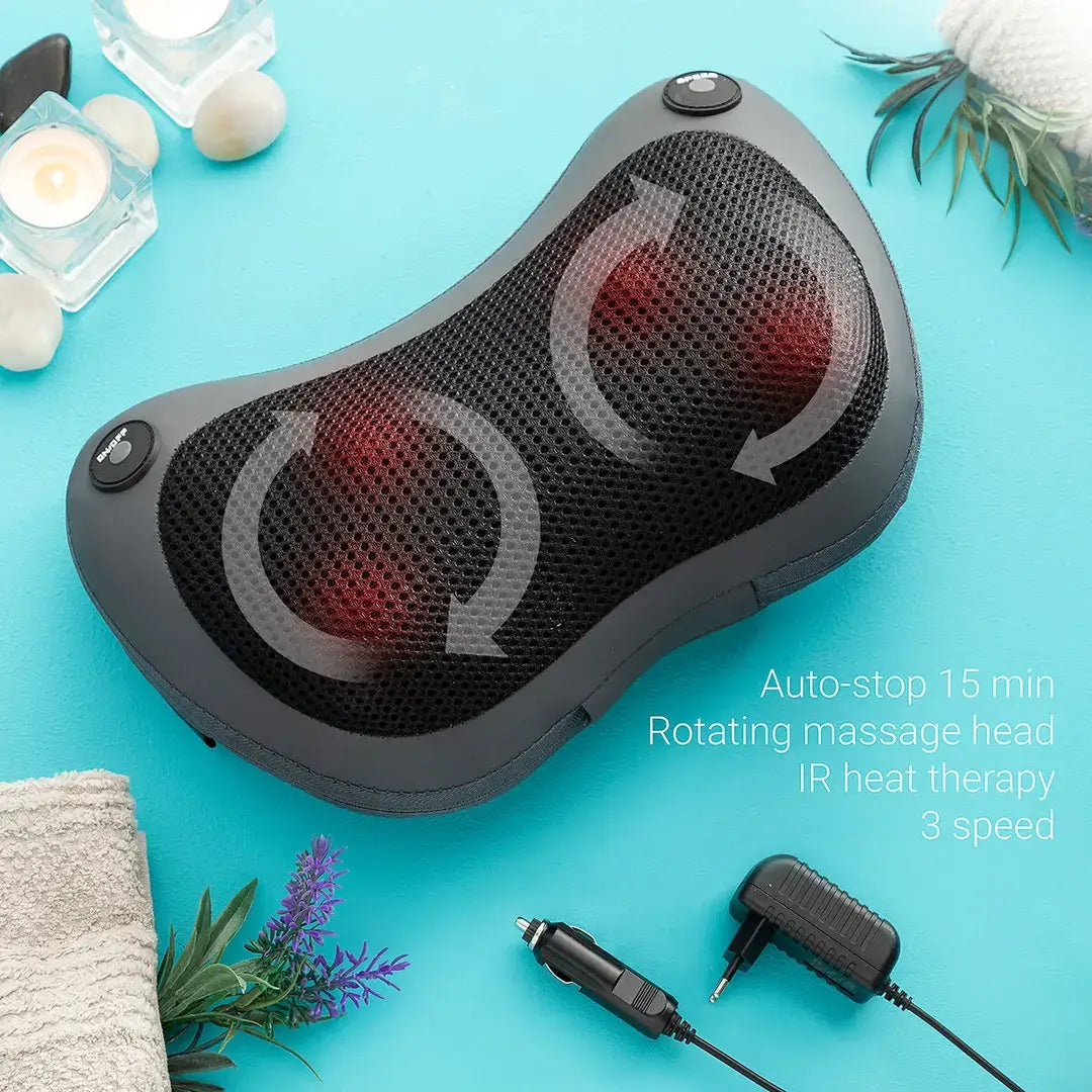 Shiatsu Body Massager with Heat – 3 Speeds